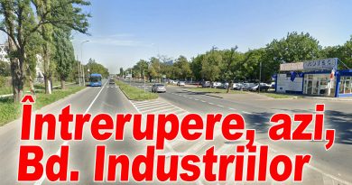 Intervenție, Comp. de Apă, între Fabrica de Zahăr și Pod Metalurgica