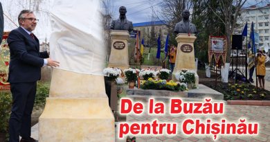 Romașcanu: „Fapte concrete din partea buzoienilor către frații din stânga Prutului”