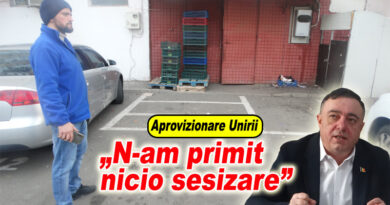 Ionuț Apostu: „Majoritatea bagă marfă prin spate, unde au parcare dedicată”